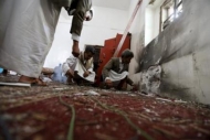 تفجير ارهابي يستهدف مسجد الصياح بالعاصمة صنعاء