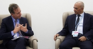 الشرجبي مع الوزير الهولندي